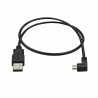 USB-Kabel Startech USBAUB50CMLA Schwarz 0,5 m