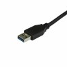 USB A zu USB-C-Kabel Startech USB31AC50CM Schwarz