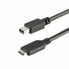 USB-C-zu-Mini DisplayPort-Adapter Startech CDP2MDPMM1MB Schwarz 1 m