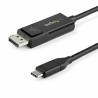 USB-C-zu-DisplayPort-Adapter Startech CDP2DP2MBD Schwarz