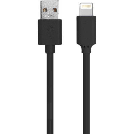 USB-Kabel BigBen Connected WCBLMFI1MB Schwarz 1 m (1 Stück)