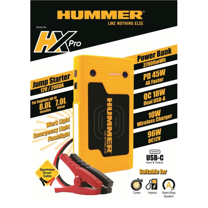 Starter Hummer HUMMHXPRO 12 V 10000 Ah