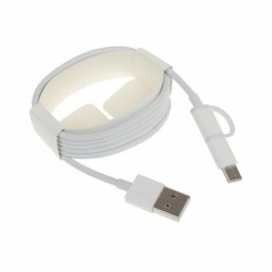 Kabel Micro USB Xiaomi Mi 2-in-1 USB Cable (Micro USB to Type C) 100cm Weiß 1 m