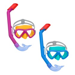 Kinder-Tauchbrille mit Schnorchel Bestway Blau Pink