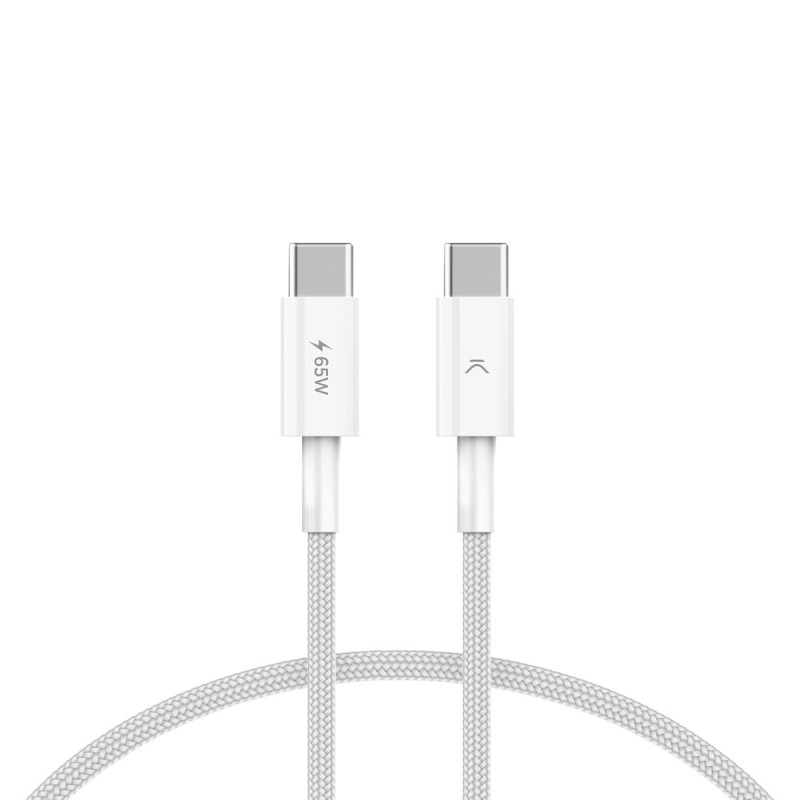 USB-Kabel KSIX Weiß 1 m