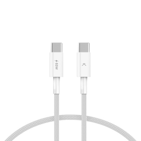 USB-Kabel KSIX Weiß 1 m