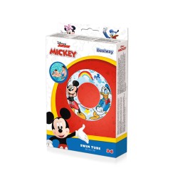 Aufblasbarer Schwimmring Bestway Bunt Mickey Mouse Ø 56 cm