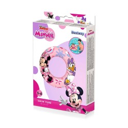 Aufblasbarer Schwimmring Bestway Bunt Minnie Mouse Ø 56 cm