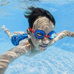 Kinder-Schwimmbrille Bestway Blau Spiderman (1 Stück)