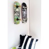 Wandhalterung für Skateboard Meollo Schwarz