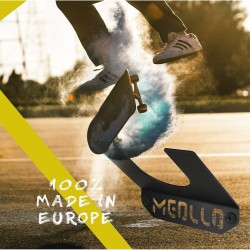 Wandhalterung für Skateboard Meollo Schwarz (3 Stück)