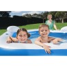 Bestway Aufblasbares Zweikammer-Schwimmbecken Family 213x206x69 cm +6 Jahre Garten 54153