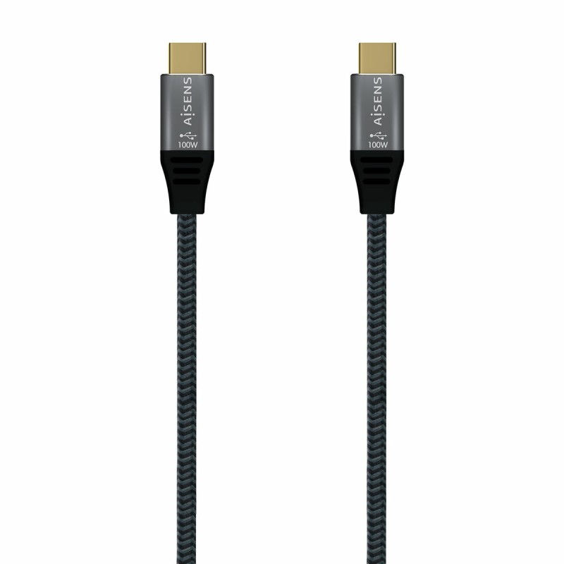 Kabel USB C Aisens A107-0634 2 m Grau