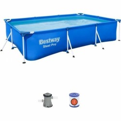 Schwimmbad Abnehmbar Bestway Steel Pro 300 x 201 x 66 cm