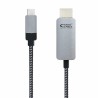 USB-C zu HDMI-Kabel NANOCABLE 10.15.5102 1,8 m Schwarz