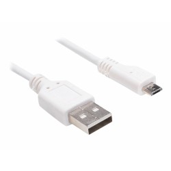 USB-Kabel Sandberg 440-33 Weiß 1 m (1 Stück)