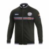 Herren Sweater ohne Kapuze Sparco MARTINI RACING Schwarz Größe XL