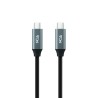 Kabel USB C NANOCABLE 10.01.4301-L150 1,5 m Schwarz 4K Ultra HD