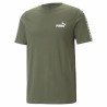 Herren Kurzarm-T-Shirt Puma Ess Tape Camo Moss S grün Olive