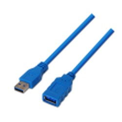 USB-Kabel Aisens Blau 1 m... (MPN S5628377)