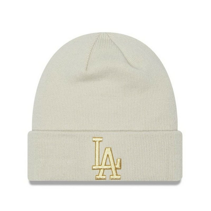 Sportmütze New Era Metallic Logo Los Angeles Beige Einheitsgröße