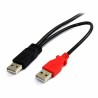 USB 2.0 A zu Mini USB-B-Kabel Startech USB2HABMY6 Rot Schwarz