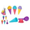 Strandspielzeuge-Set Ice Cream Colorbaby Color Beach (9 pcs)