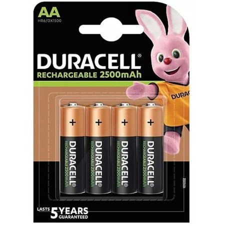 Akkus DURACELL DURDLLR6P4B AA 1,2 V (4 Stück)