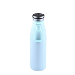 Vakuumflasche Bergner Blau Edelstahl 500 ml