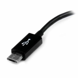 Kabel Micro USB Startech UUSBOTG USB A Micro USB B Schwarz