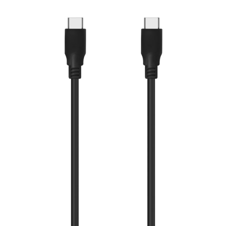 USB-C-Kabel Aisens Schwarz 1 m