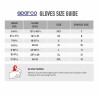 Handschuhe Sparco S00136311EB Blau 11