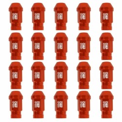 Set Muttern OMP 7075 Orange 20 uds M14 x 1,25