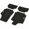 Auto-Fußmatten-Set FORMULA 1 CM480 Schwarz/Weiß 4 uds