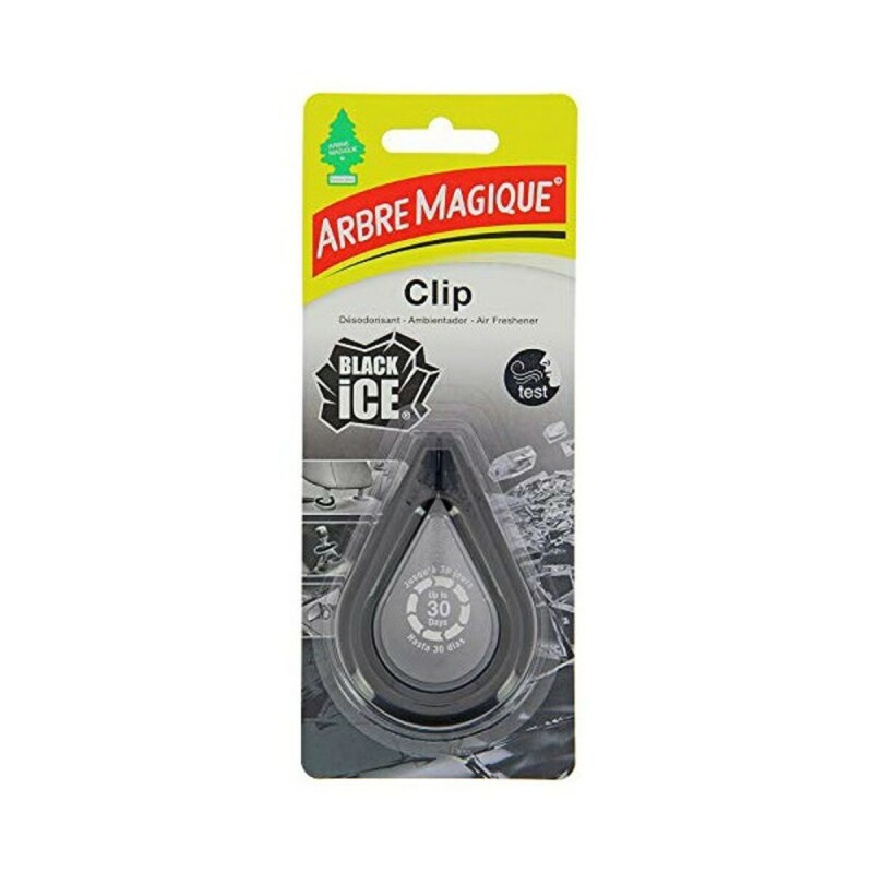 Auto Lufterfrischer Arbre Magique Black Ice Clip