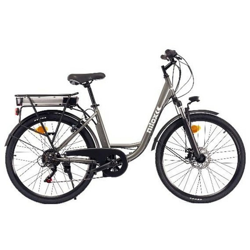 Elektrisches Fahrrad Nilox J5 PLUS Grau 346 w 9600 mAh 26"