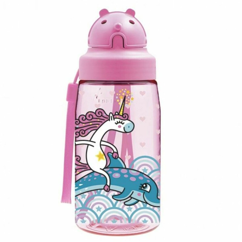 Wasserflasche Laken OBY Jumping Rosa (0,45 L)