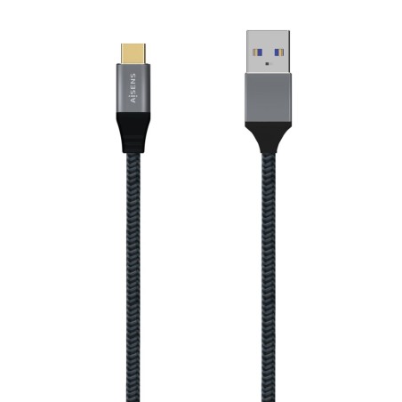 USB-C-Kabel Aisens Grau 1 m (1 Stück)