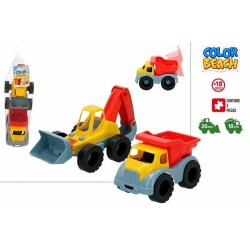 Strandspielzeuge-Set Colorbaby 26 cm Bagger Lkw 2 Stücke