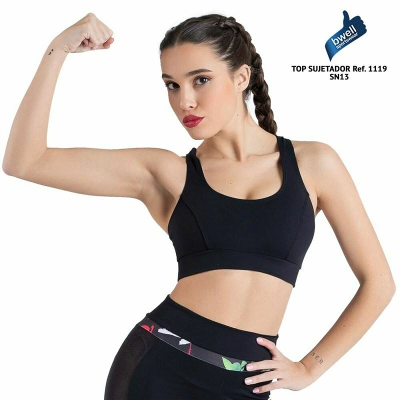 Sporttop für Frauen Happy Dance 1119 Schwarz 40