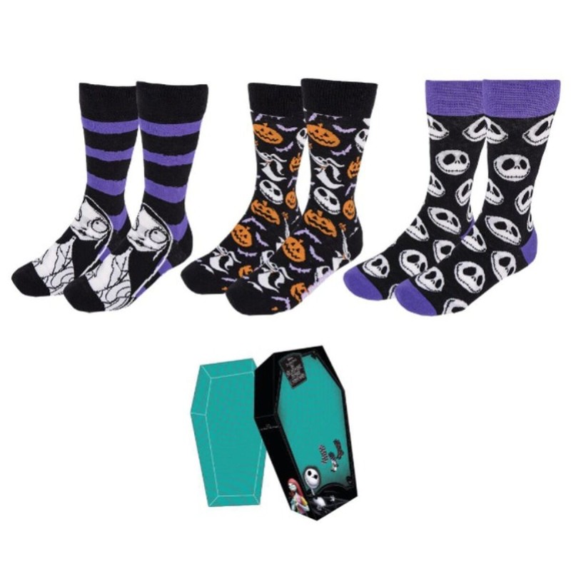 Socken The Nightmare Before Christmas 3 Stücke Bunt 40-46