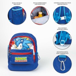 Wanderrucksack Sonic Für Kinder 25 x 27 x 16 cm Blau