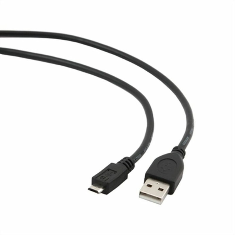 USB 2.0 A zu Micro USB-B-Kabel GEMBIRD CCP-MUSB2-AMBM-10 (3 m) Schwarz