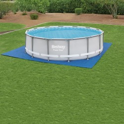 Schutzboden für abbaubare Pools Bestway 488 x 488 cm