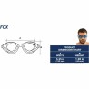 Erwachsenen-Schwimmbrille Cressi-Sub Fox Aquamarin Erwachsene