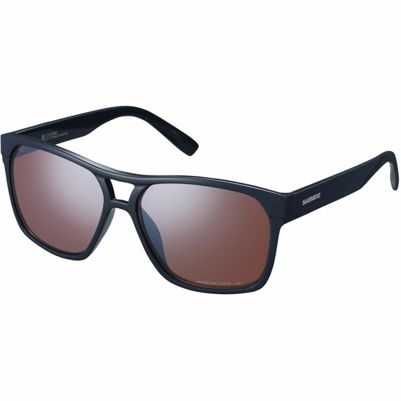 Unisex-Sonnenbrille Eyewear Square Shimano ECESQRE2HCB27 Schwarz