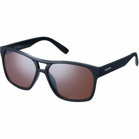 Unisex-Sonnenbrille Eyewear Square Shimano ECESQRE2HCB27 Schwarz