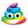 Luftmatratze Rainbow Poo (107 x 121 x 26 cm)