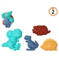 Strandspielzeuge-Set 4 Stücke Dinosaurier