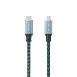 USB-C-Kabel NANOCABLE 10.01.4103-COMB 3 m Schwarz/Grau